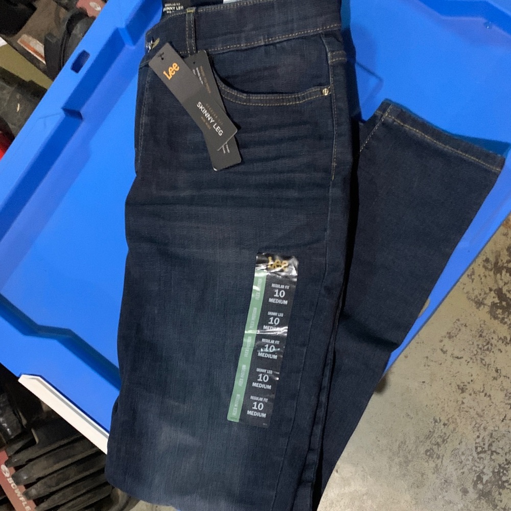 Lee Dark Blue Skinny Jeans
